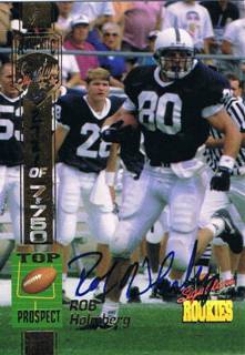 1994 Rob Holmberg Signature Rookies Rookie Auto Autograph /7750